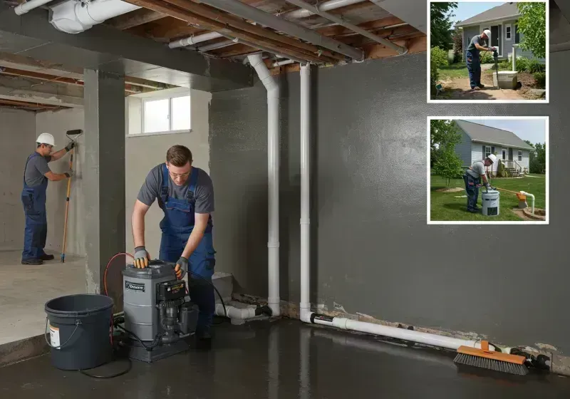 Basement Waterproofing and Flood Prevention process in Clay City, KY